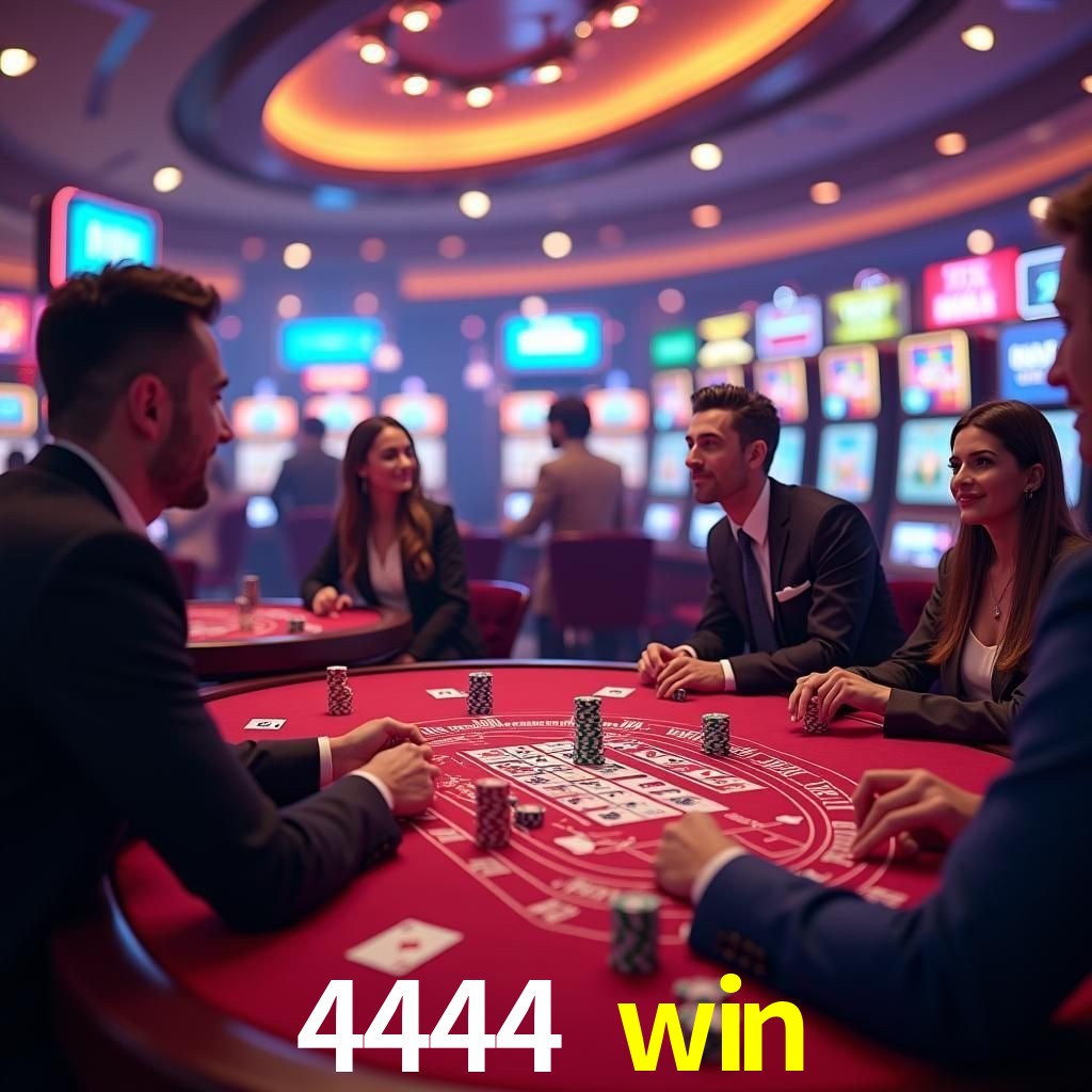 Mesa de Blackjack 4444 win