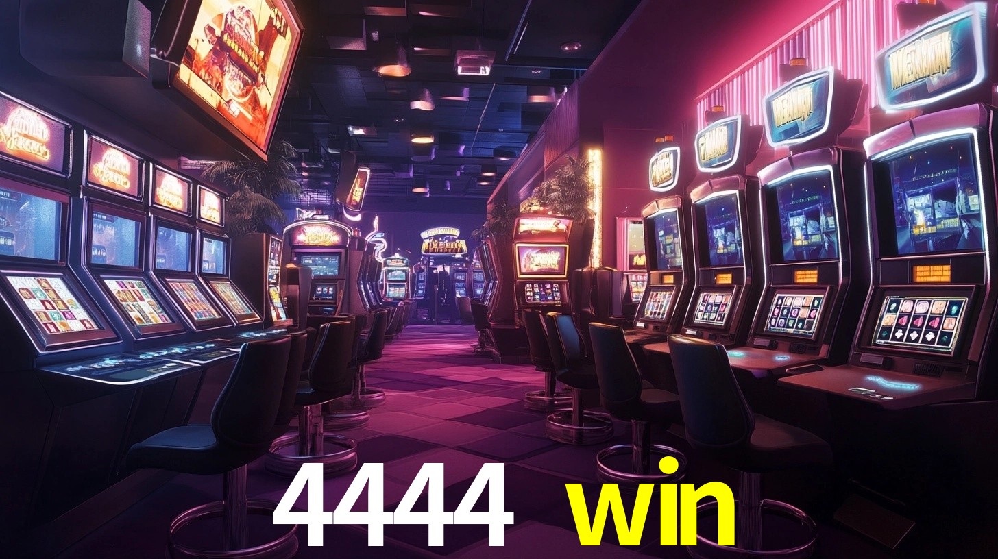 4444 win Logo - Bônus com Rollover Justo